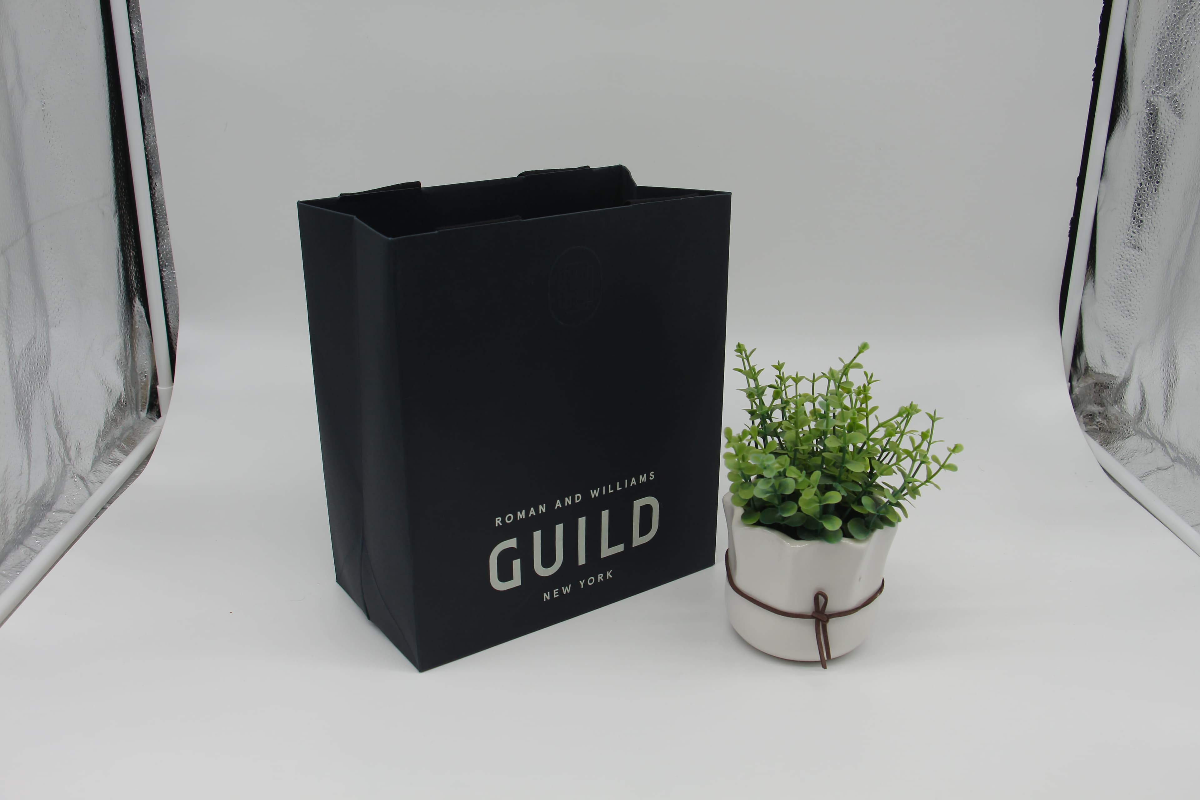 Luxury Soft-Touch Gift Bag with Magnetic Flap