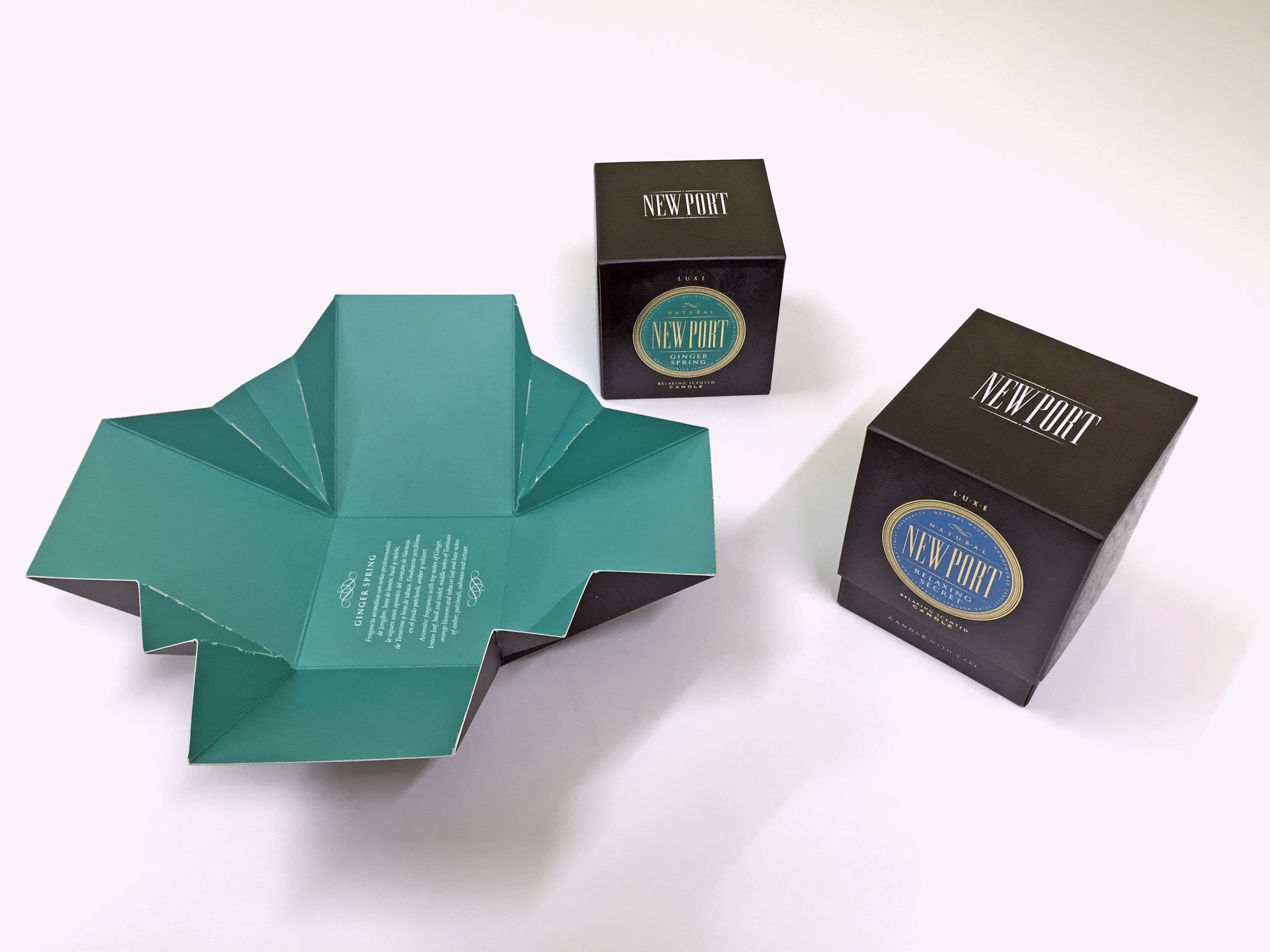 White pillow card box, plain unprinted